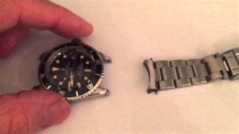 did old rolex used folded bracelet|vintage rolex bracelet removal.